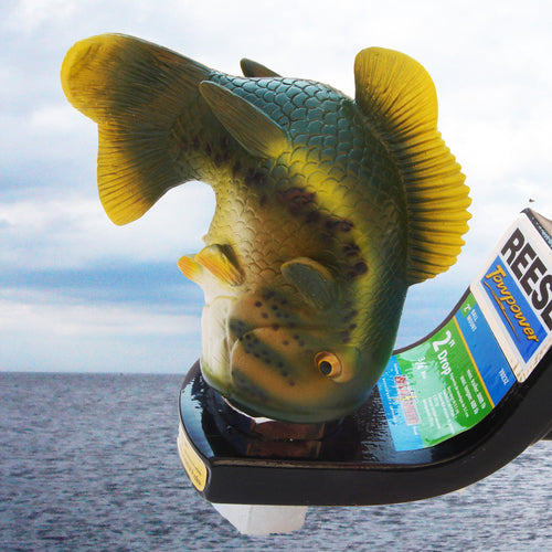 New Largemouth Bass Fish Trailer Hitch Ball Cover