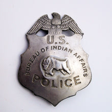 New Antique Bureau of Indian Affairs US Obsolete Police Sheriff Badge