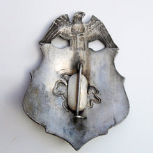 Antique Old West Pony Express Horseback Mail ID Law Badge