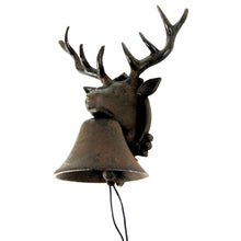 Metal Wall Mount 8 Point Antler Buck Call Bell