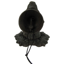 Rustic Metal Wall Mount Loyal Dog Head Door Call Bell