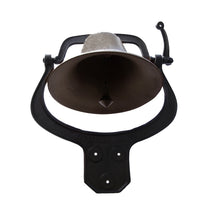 Large Vintage Style Cast Iron Swing Arm Steam Locomotive Bell