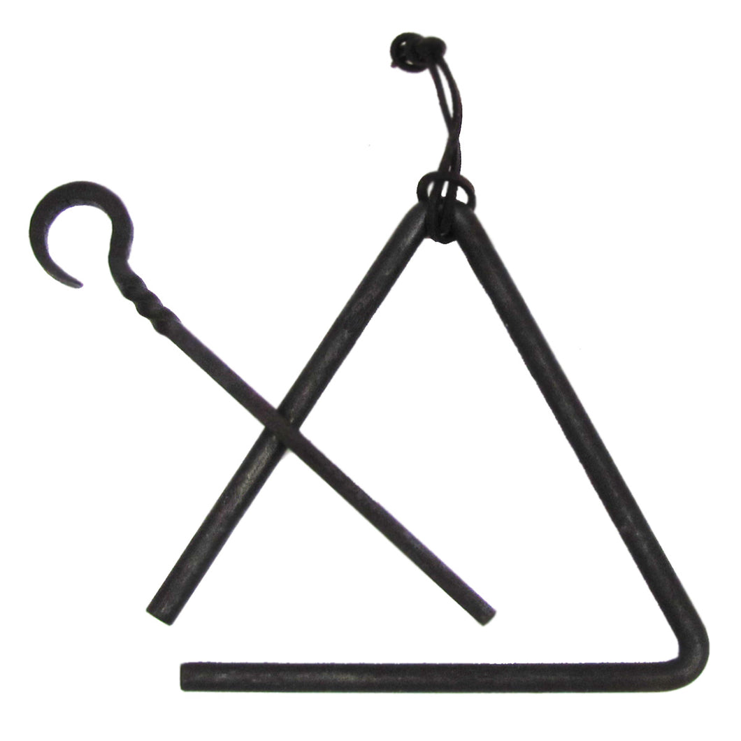 Old Western Dinner Triangle Calling Bell