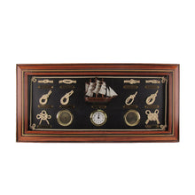 Rope Knot Board Nautical Wall Decor Clock