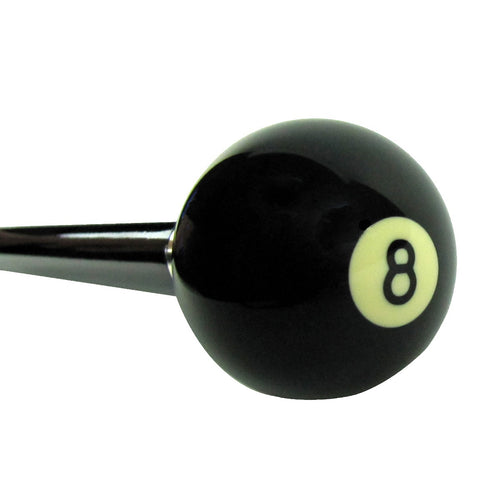 Billiards Pool Cue & 8 Ball Shaped Walking Stick