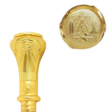 Master Free Mason Walking Stick Travel Cane