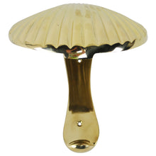 Solid Brass Scallop Shell Sea Life Door Knocker