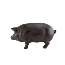 XL Metal Pig Farm Animal Door Stop Home Decor