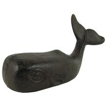 Heavy Cast Iron Sperm Whale Doorstop Nautical Sea Life