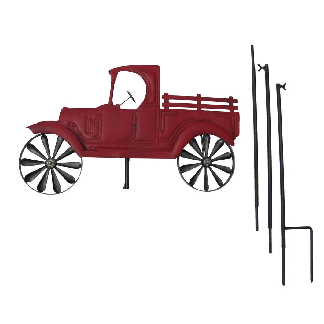 Farm Truck Wind Spinner Yard or Garden Outdoor Home Decor