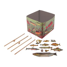 Retro Magnetic Fishing Kids Game Set