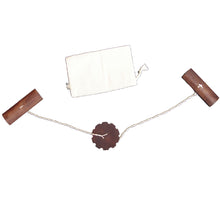 Primitive Wooden Historical Folk Handheld Buzz Saw Toy