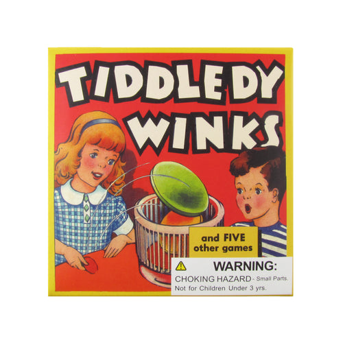 Classic Retro Family Game of Tiddllywinks for Kids and Adults