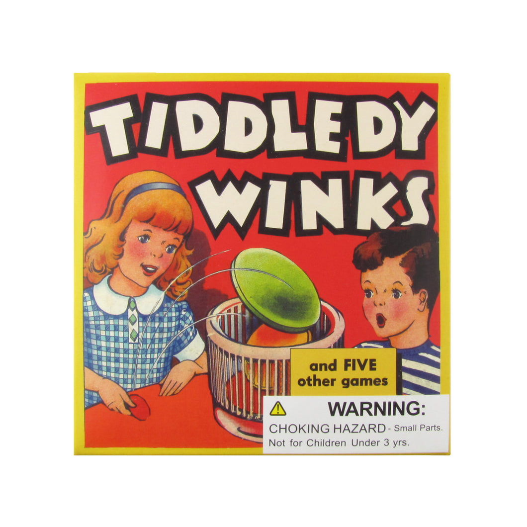 Classic Retro Family Game of Tiddllywinks for Kids and Adults