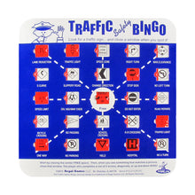 Vintage Style Traffic Sign Bingo Travel Car Game Set