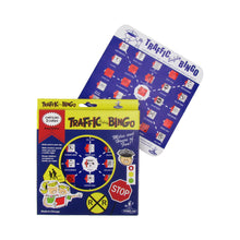 Vintage Style Traffic Sign Bingo Travel Car Game Set