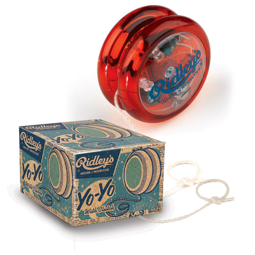 Ridley's RED YO-YO w clutch Sound Light String Effects