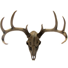 Resin Wall Mount Cabin/Lodge Deer Head Skull Bust