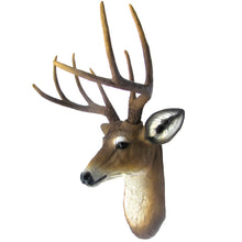 Wall Mount Deer Head 8 Point Buck Bust Man Cave/Cabin/Lodge Decor Fake Taxidermy