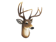 Wall Mount Deer Head 8 Point Buck Bust Man Cave/Cabin/Lodge Decor Fake Taxidermy