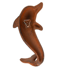Nautical Metal Wall Mount Dolphin Tail Hook