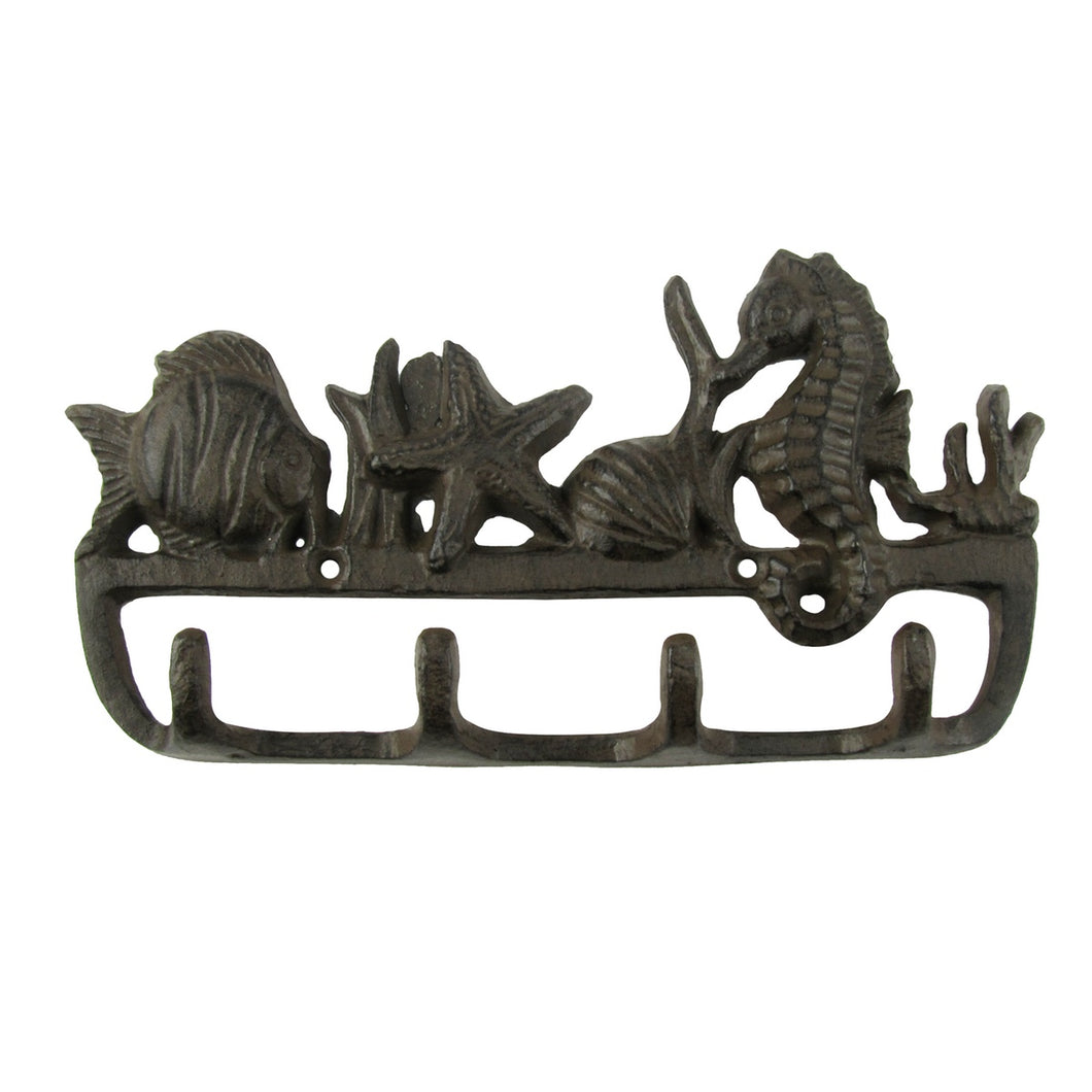 Seaside Metal Wall Mount Hook for Coastal Home Decor