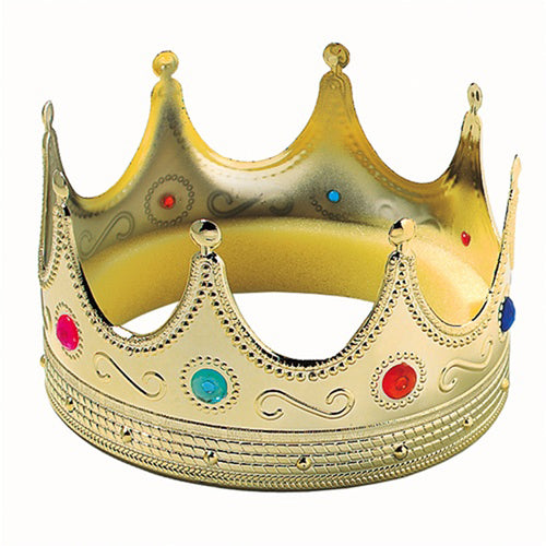 Royal Medieval King's Halloween/Theatre/Movie Costume Crown