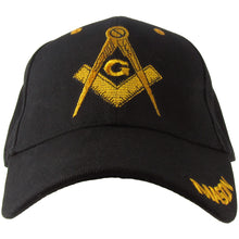 Adjustable Masonic Ball Cap for Freemason Gift
