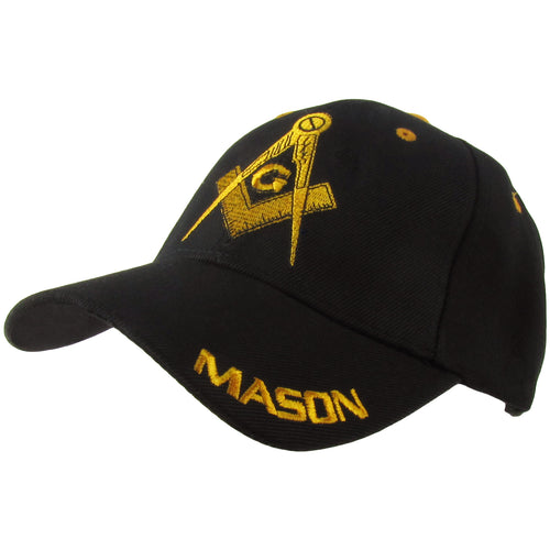 Adjustable Masonic Ball Cap for Freemason Gift