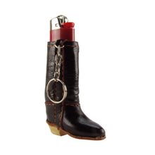 High Boot Key Chain Lipstick Lighter Holder Keyring Fashion Purse Charm