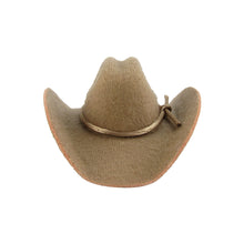 Natural Felt Western Cowboy Hat Car Keyring/Keychain/Purse Charm/Wedding Favor