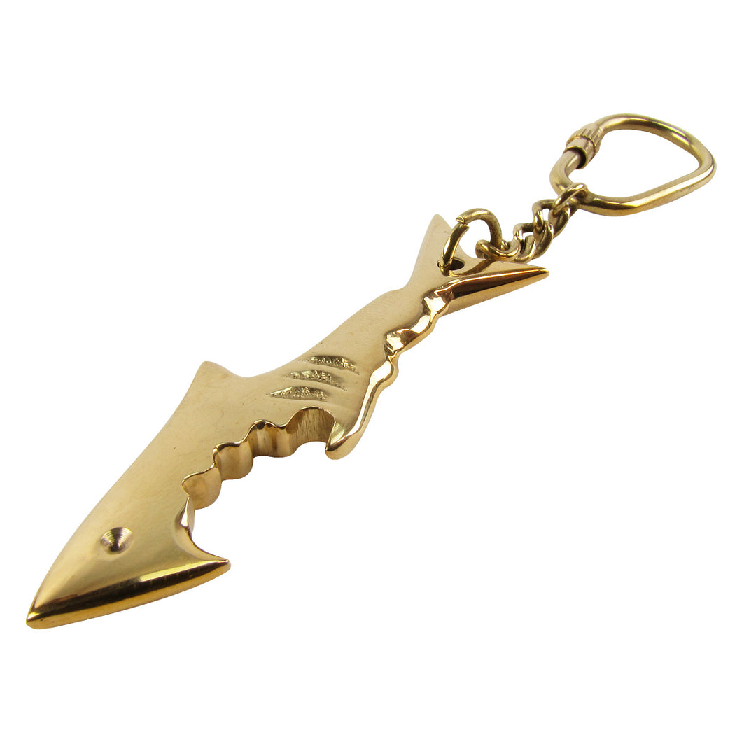 Shark Teeth Bottle Opener Keychain or Keyring