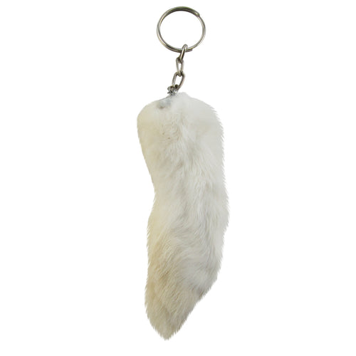 Rabbits Foot Purse Charm REAL Rabbit Fur Keyring Car Keychain Fashion Key Ring