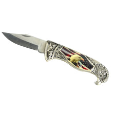 American Bald Eagle Head Shaped Folding Pocket Knife