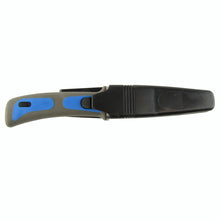 Blue SCUBA Dive Knife/Snorkeling Gear Equipment w/Sheath and Line Cutter Diving Knives