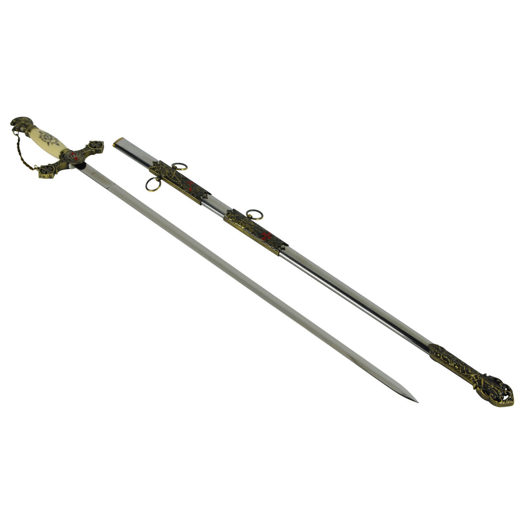 Masonic Knights Templar Ceremonial Presentation Sword