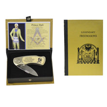 Grand Master Mason Prince Hall Folding Pocket Knife