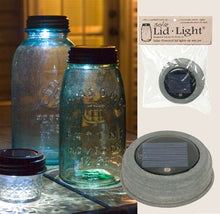 1 Standard Mason Ball Fruit Jar Solar Powered Cell Lid Light