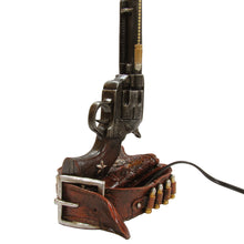 Revolver with Holster Table Lamp
