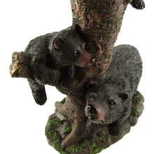 Black Bears with Cubs Table Lamp