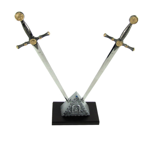 Masonic Dual Dagger Letter Opener Set