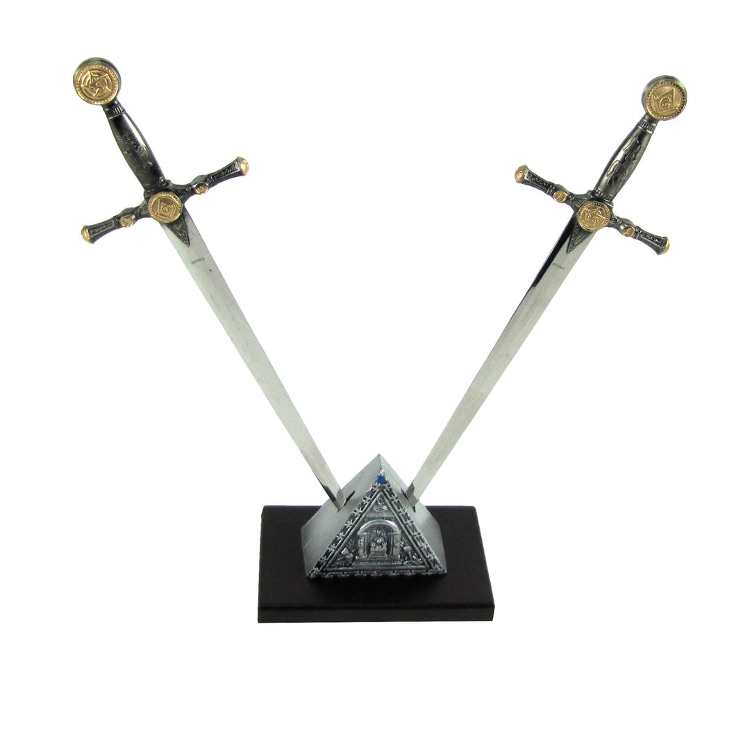 Masonic Dual Dagger Letter Opener Set