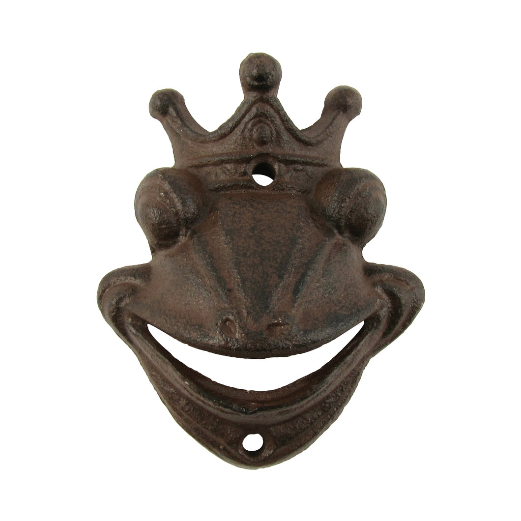 Metal Frog Prince Beer Bottle Opener