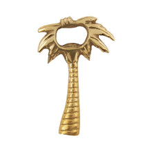 Brass Palm Tree Bottle Cap Opener