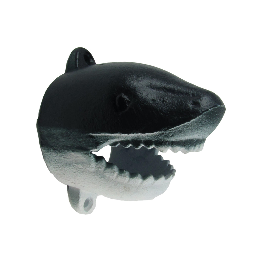 Cast Iron Shark Head Wall Mount Bottle Opener