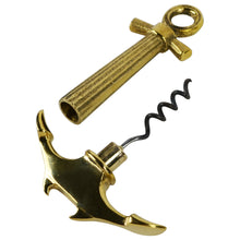 Solid Brass Ship's Anchor Wine/Beer Bottle Opener