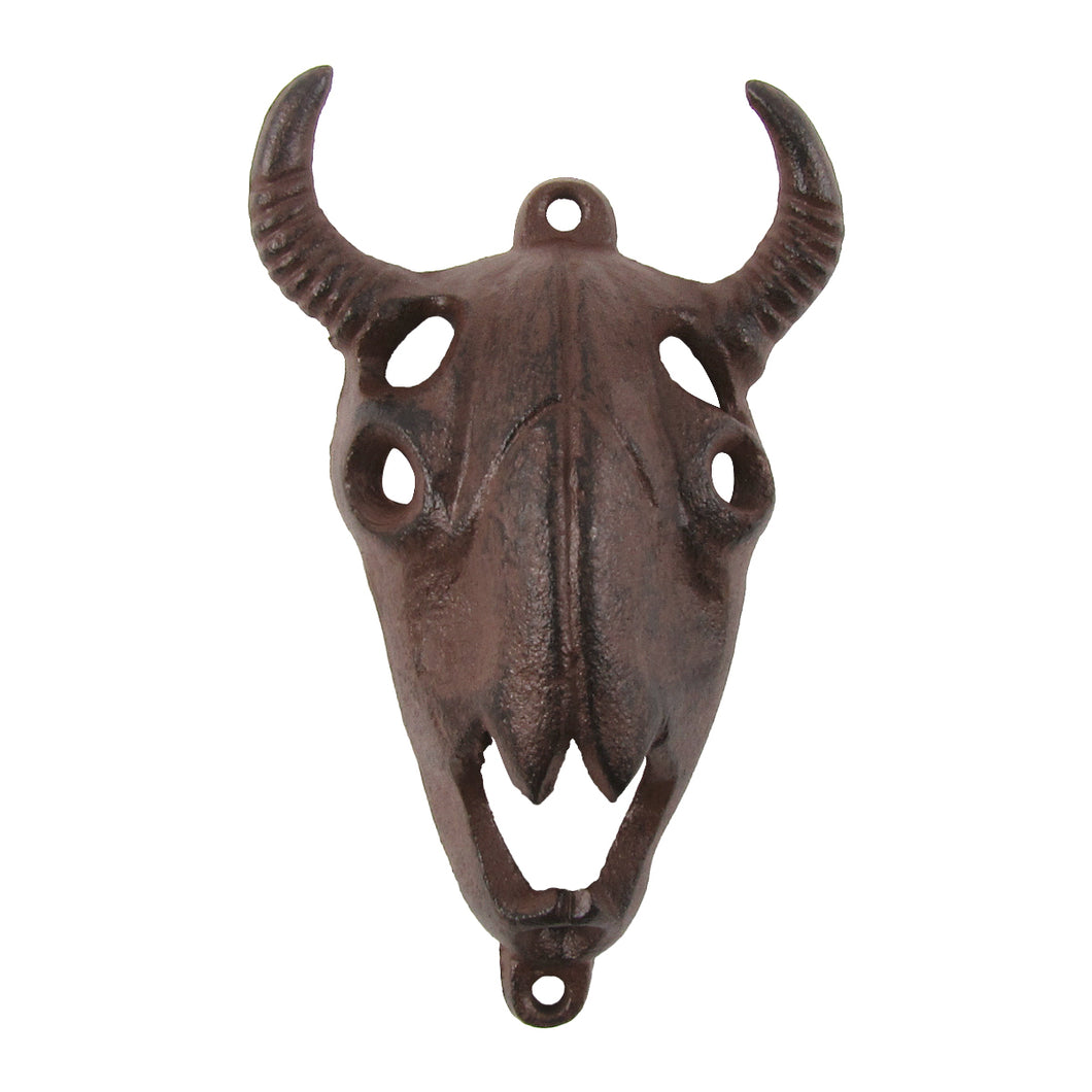 Metal Wall Mount Animal Skull Bottle Opener
