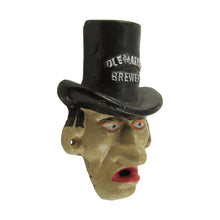 Cast Iron Warlock Face Wall Mount Bottle Opener