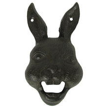 Rabbit Head Wall Mount Bottle Opener
