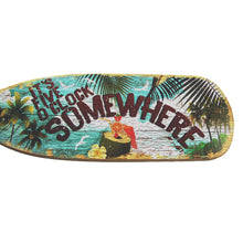 Its 5 OClock Somewhere Wooden Oar Wall Decor